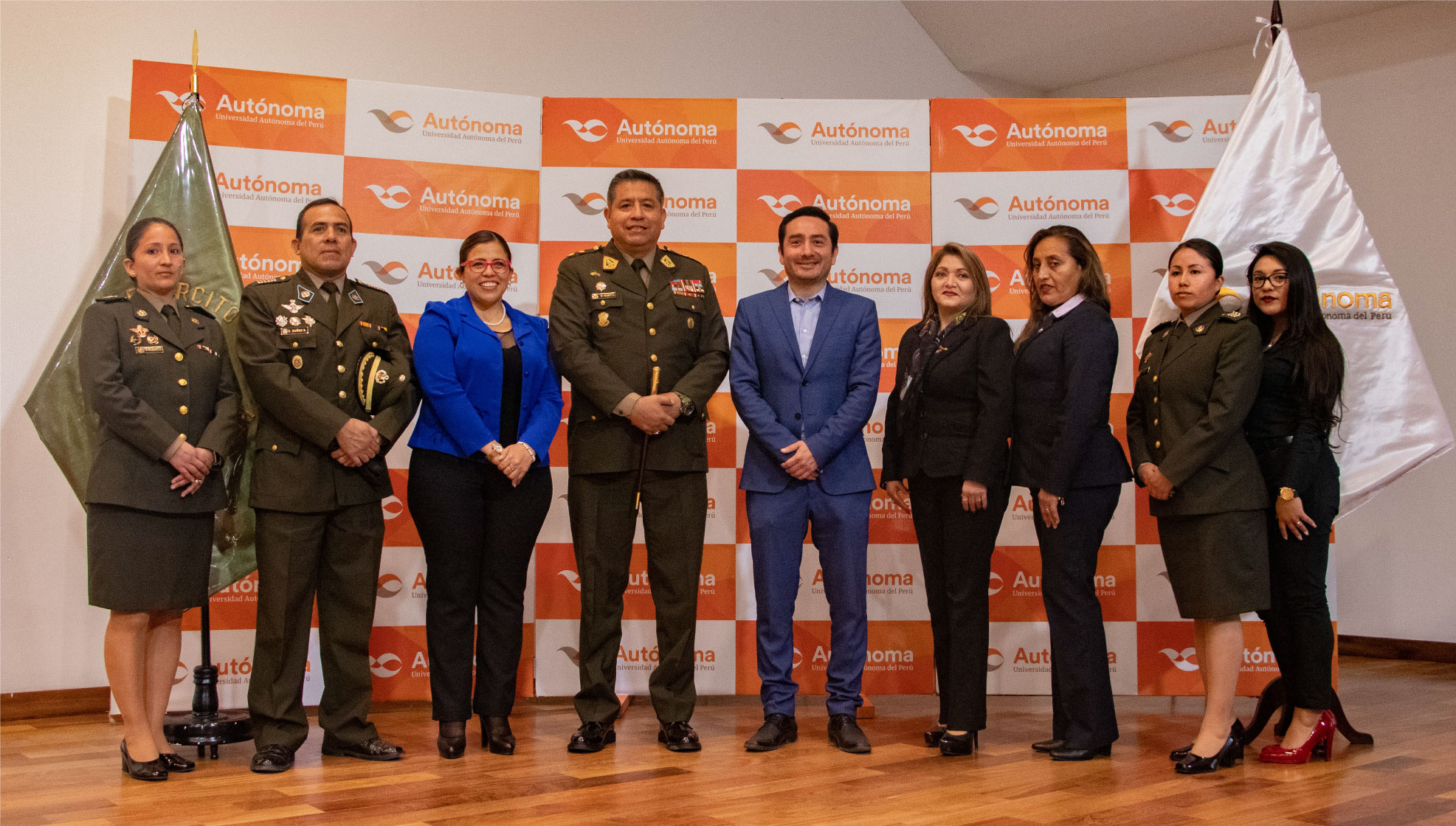 La Universidad Autónoma del Perú firmó convenio con el Ejército del Perú